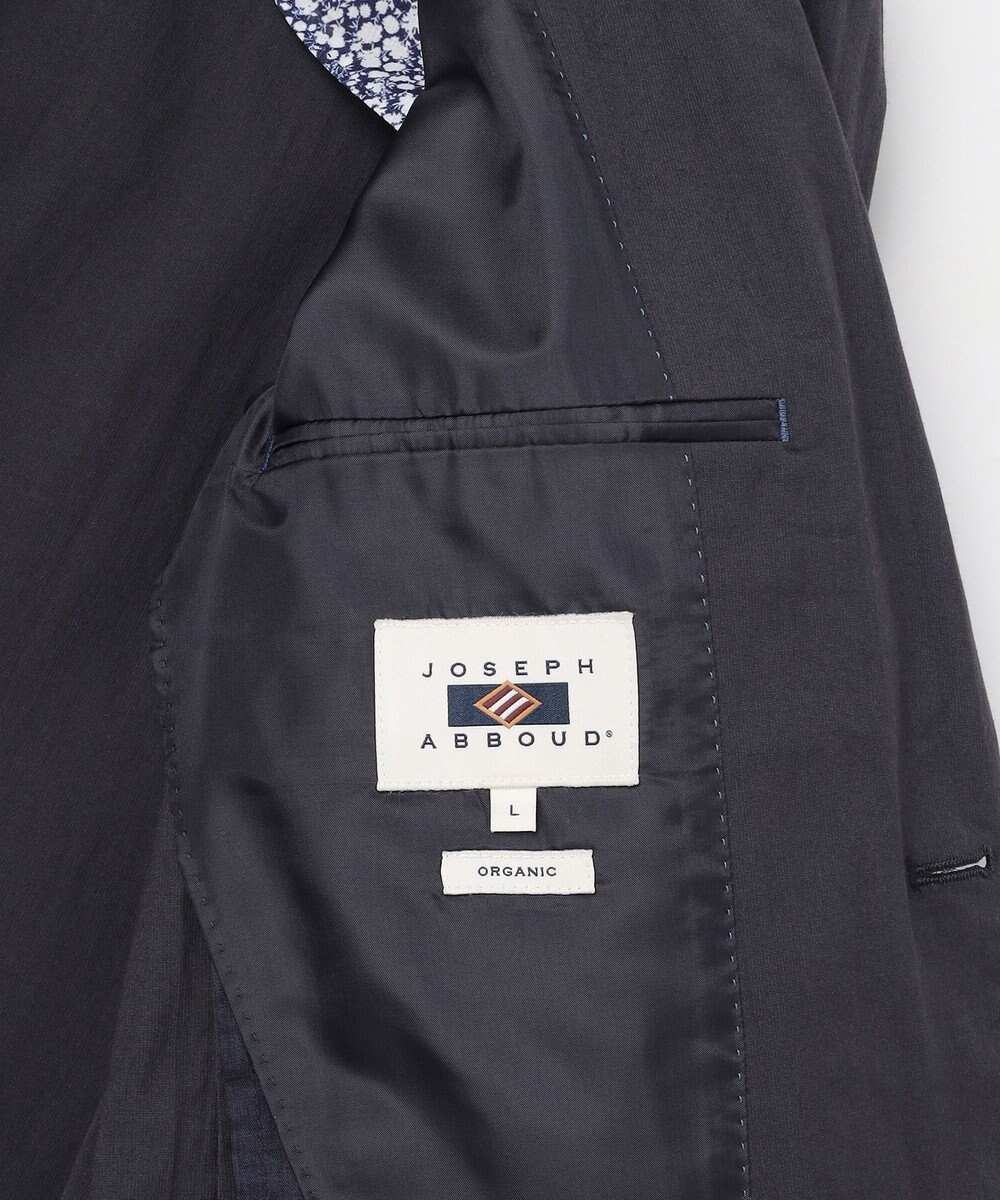 JOSEPH ABBOUD 【ストレッチ/軽量/Eco撥水/オーガニックコットン使用】マイクロピケストレッチジャケット 