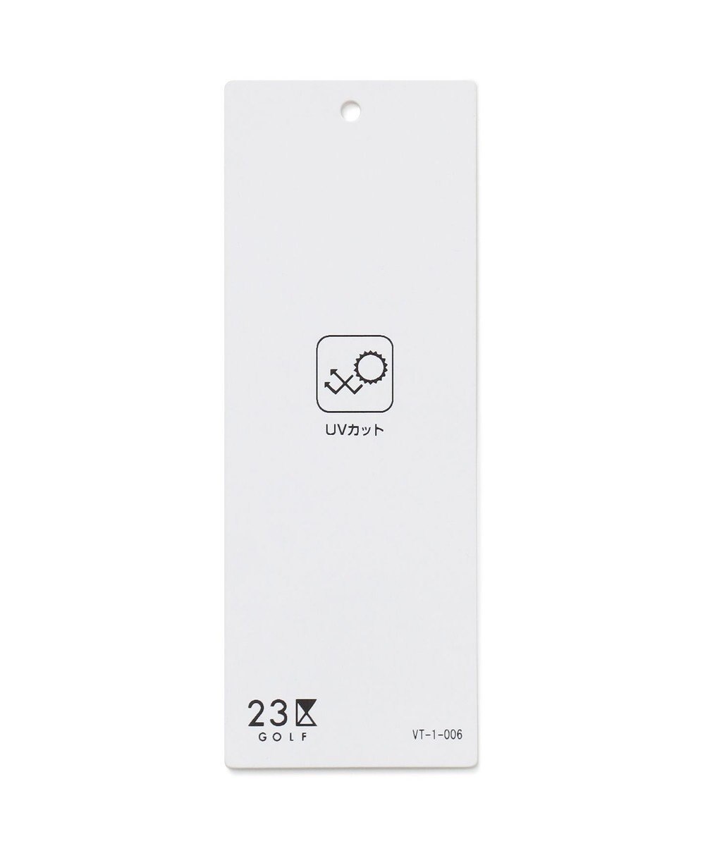 23区GOLF 【WOMEN】【UVカット】エンブレム柄ポロシャツ 