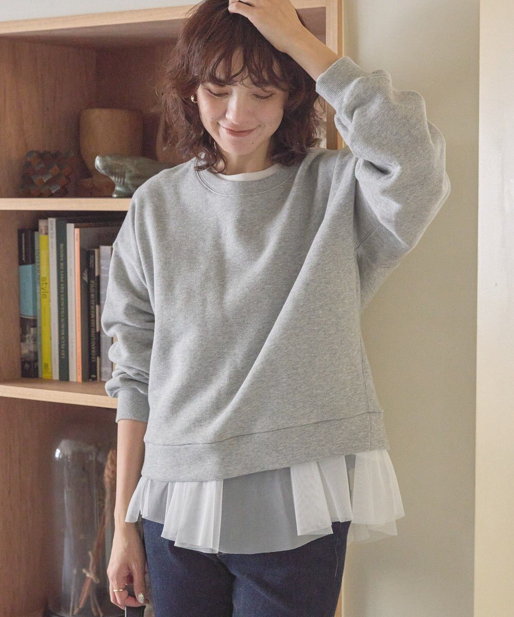 AMERICAN HOLIC ラメ裏起毛スウェット 