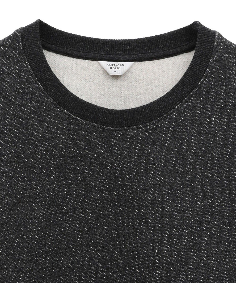 AMERICAN HOLIC ラメ裏起毛スウェット 