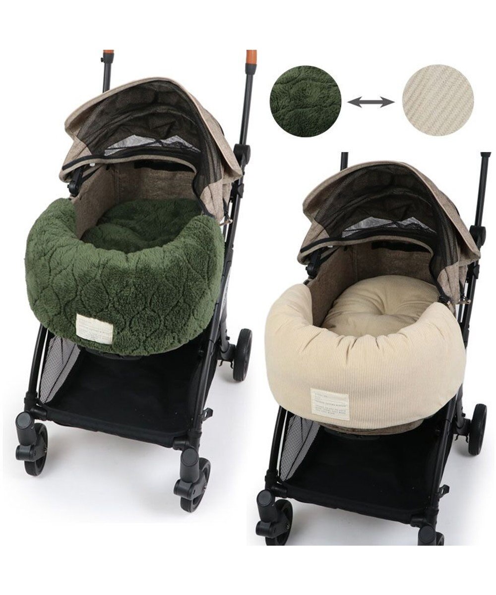 PET PARADISE ペットパラダイス 遠赤外線 カート用クッション 《オニオン柄》 