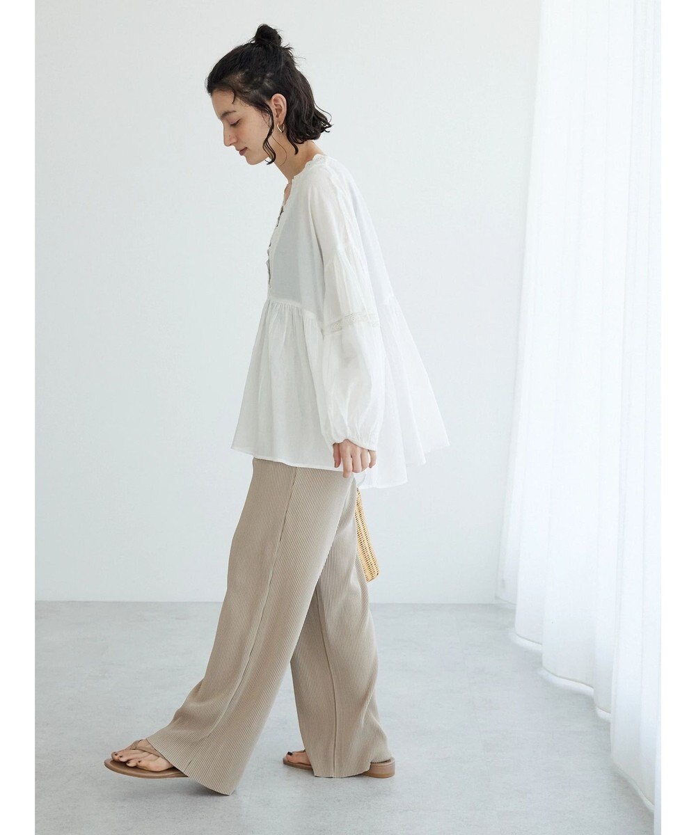 CRAFT STANDARD BOUTIQUE カットプリーツパンツ 