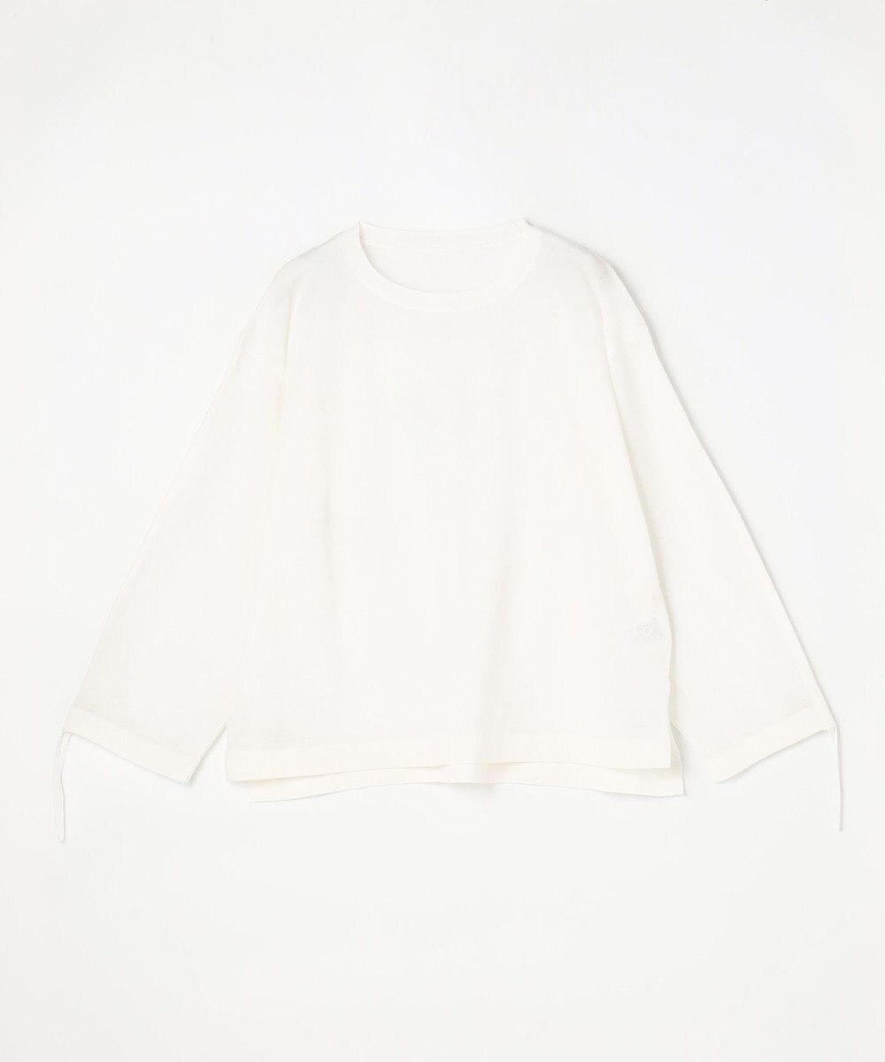 ANY シアーシャーリングスリーブニット 