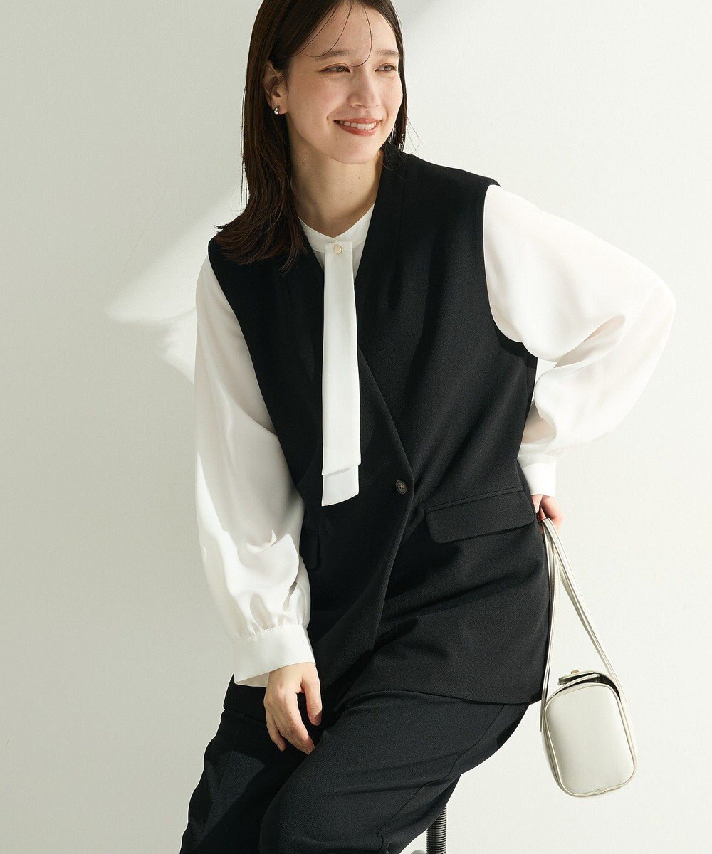 Green Parks Ｏ．２ｗａｙボウタイブラウス 