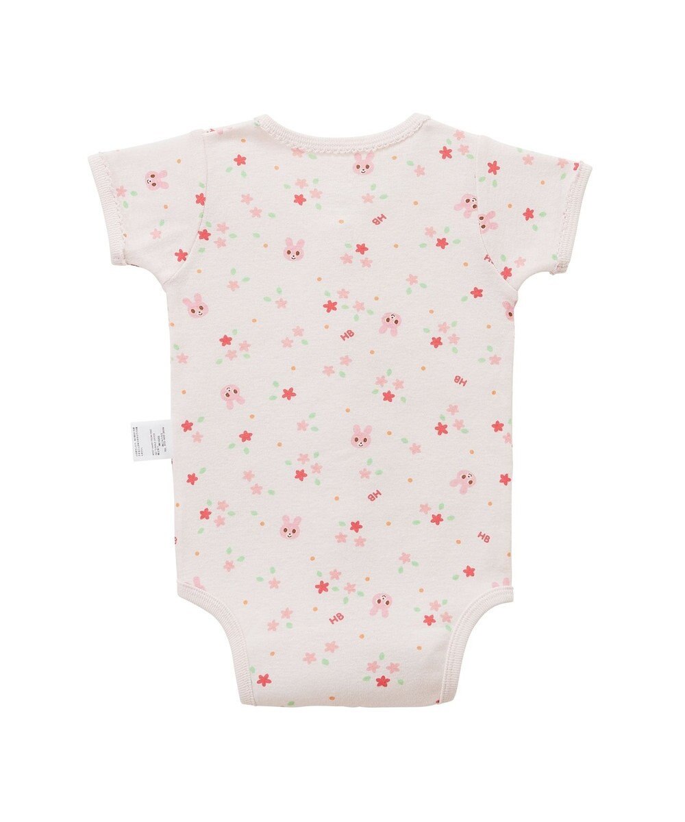 MIKI HOUSE HOT BISCUITS 【60-70cm】 半袖ボディシャツ(前開き) 