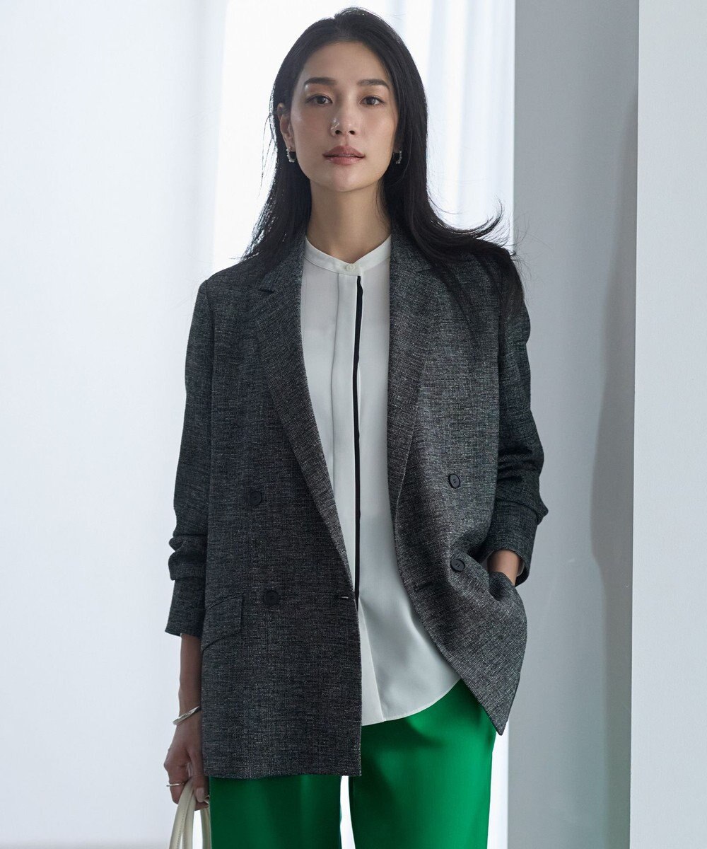 ICB ミックスブッチャー ダブルブレストジャケット 