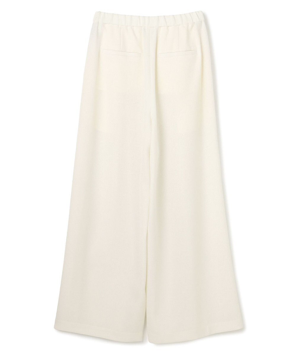 uncrave リネンライクツイル ワイドパンツ 