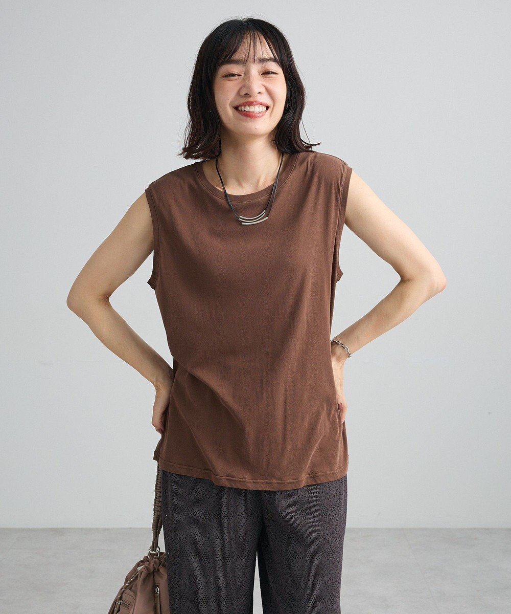Green Parks シアーノースリーブプルオーバー 