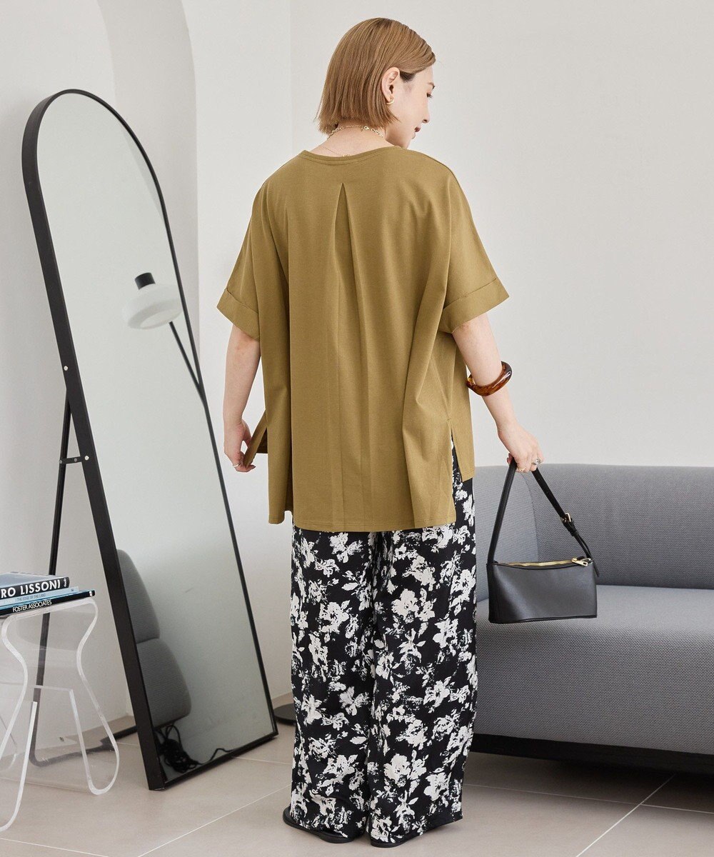 AMERICAN HOLIC 接触冷感バックタックプルオーバー 