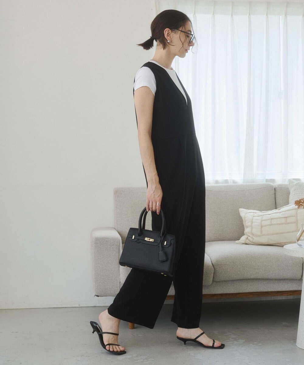 WEGO 【ANGIE VINTAGE】Vネックオールインワン 