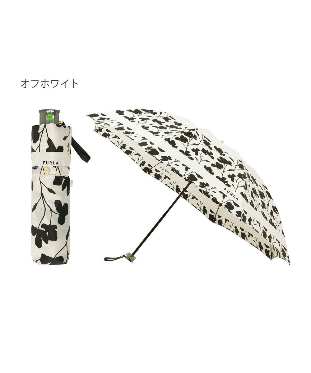 MOONBAT 【折りたたみ雨傘】フルラ (FURLA)  カメリア 折りたたみ傘 UV 