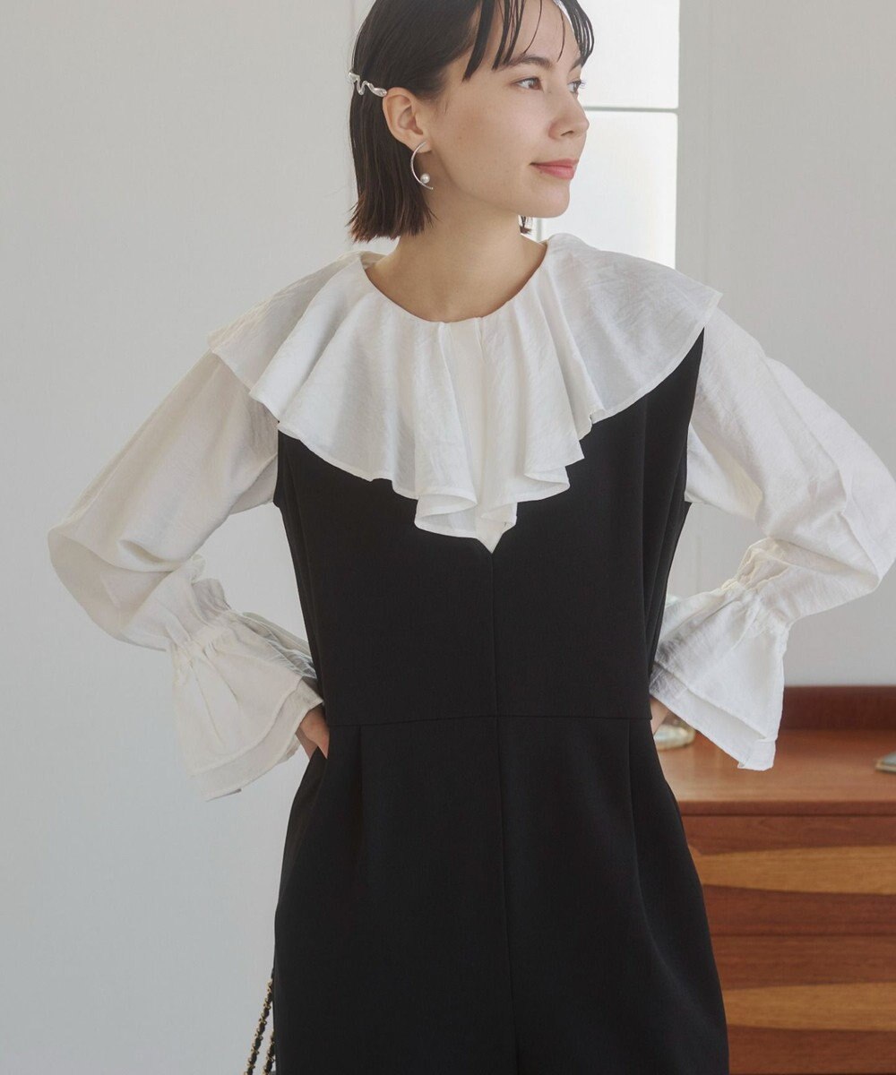 WEGO 【ANGIE VINTAGE】Vネックオールインワン 