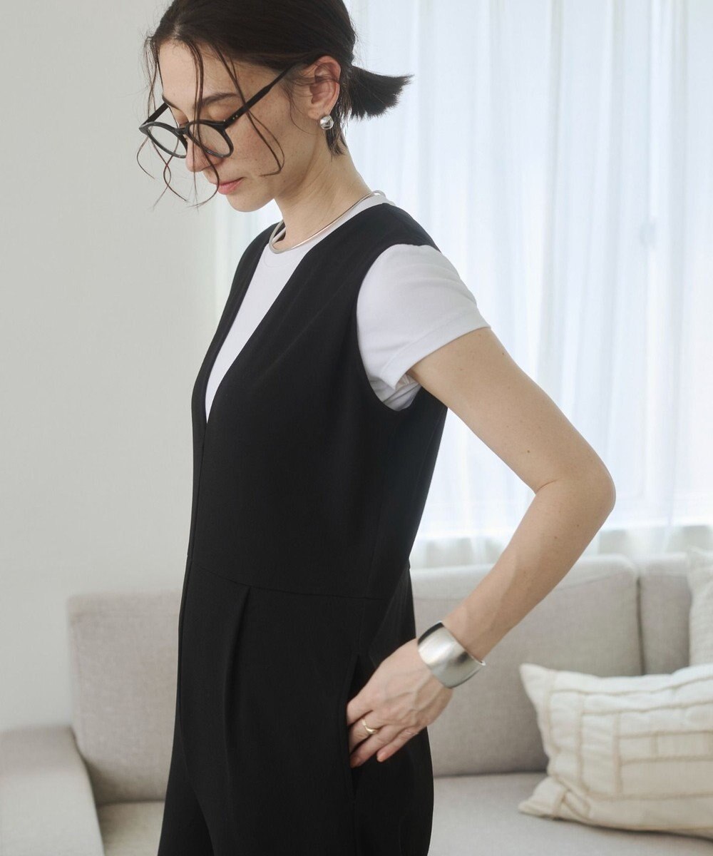 WEGO 【ANGIE VINTAGE】Vネックオールインワン 