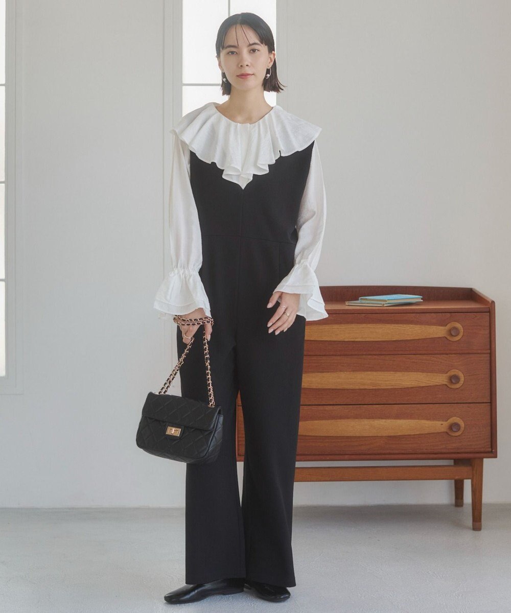 WEGO 【ANGIE VINTAGE】Vネックオールインワン 