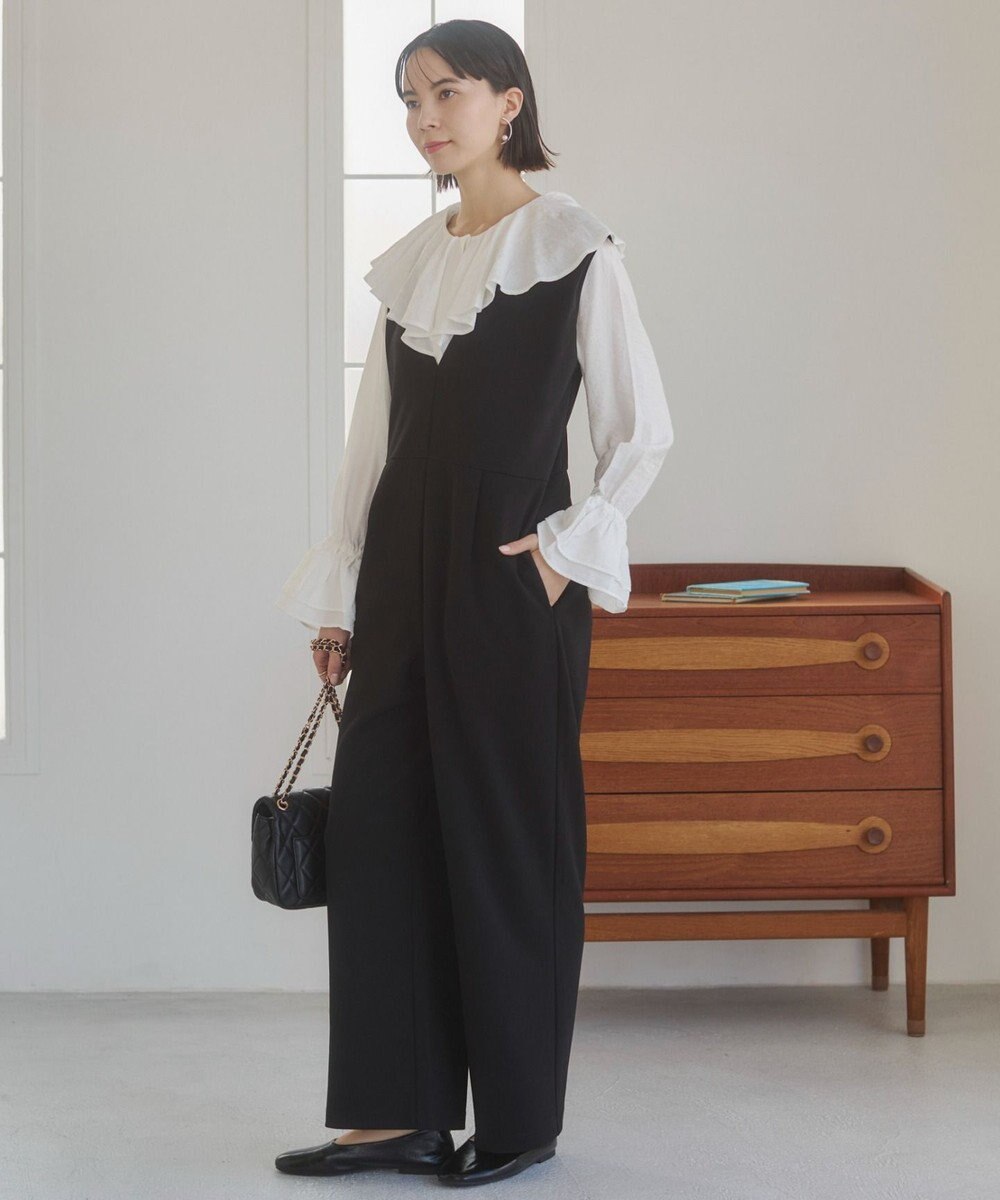 WEGO 【ANGIE VINTAGE】Vネックオールインワン 