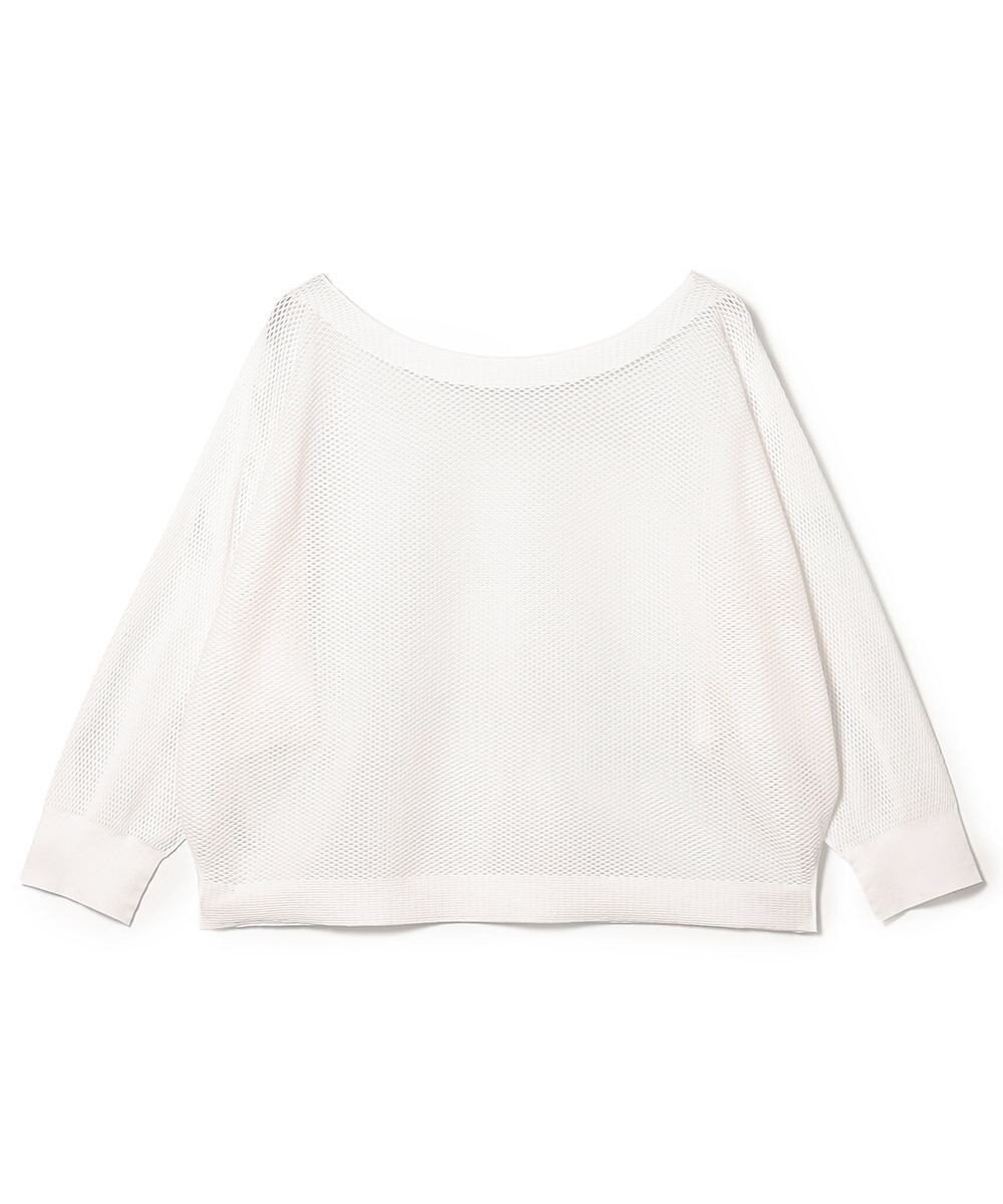 Chacott Chacott BALANCE【ノーソイングニット】７分袖メッシュニットＴシャツ 