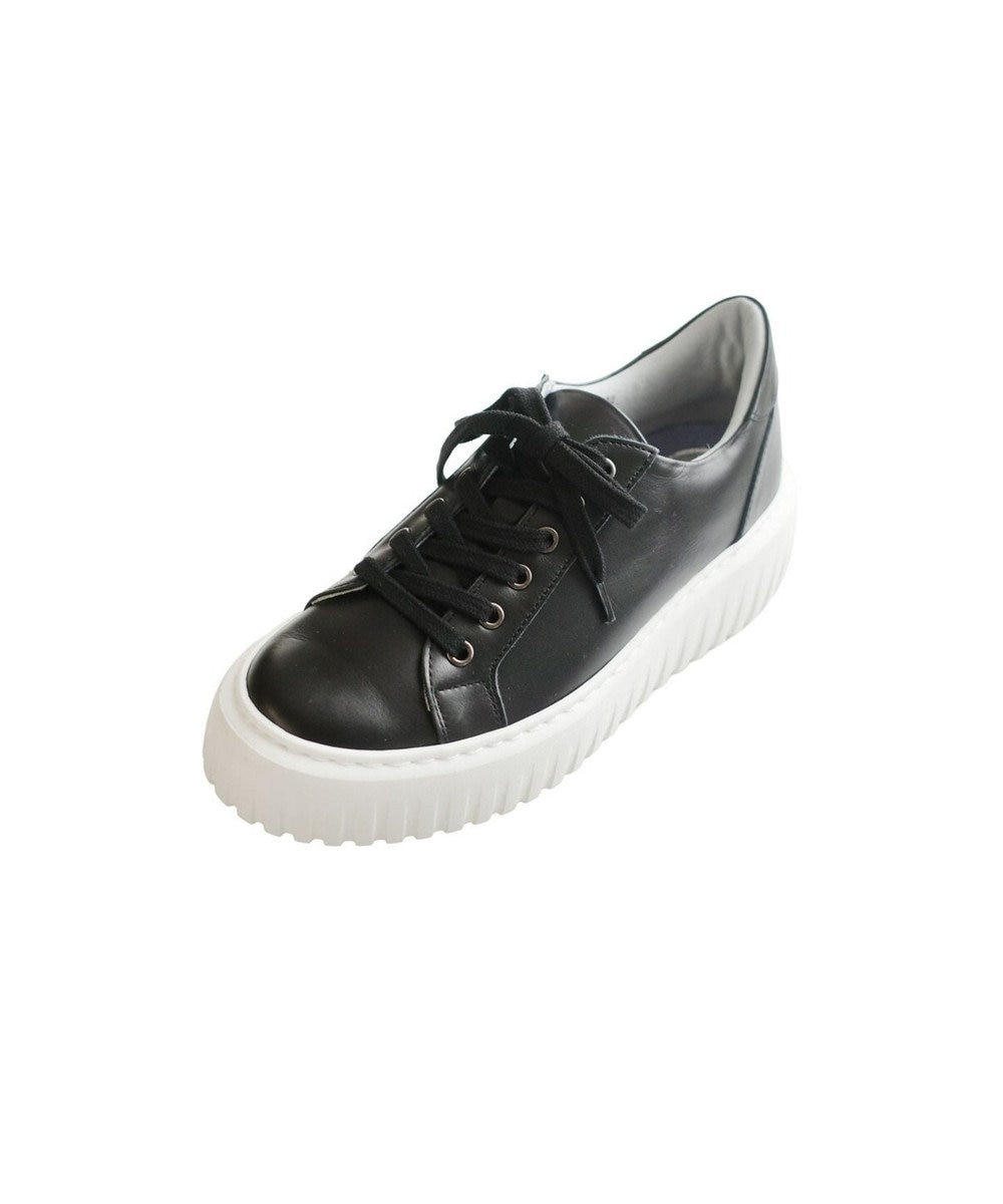 Pointer 日本製 レースアップ厚底スニーカー 