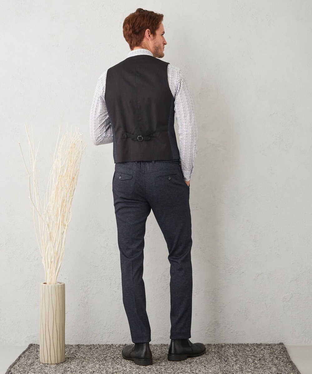 JOSEPH ABBOUD 【多機能/ストレッチ】ツィーディージャージーベスト 