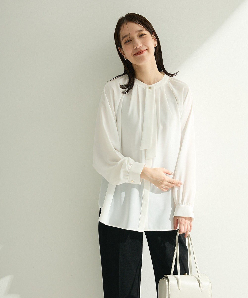 Green Parks Ｏ．２ｗａｙボウタイブラウス 