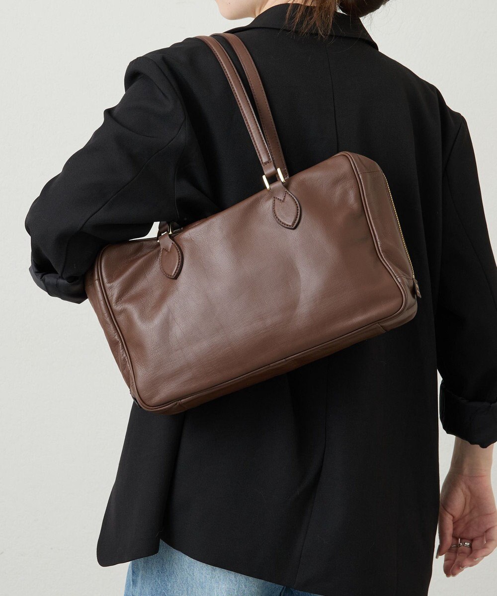 russet 【2025AW新作】ソフトレザーボストンバッグ(CE-1590) 