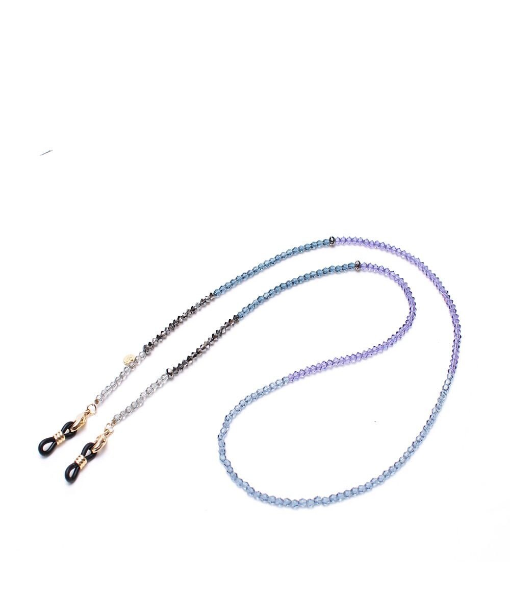 A.D.M.J. 【ネックレスとしても】スワロフスキー(R)・クリスタル/グラスコード 