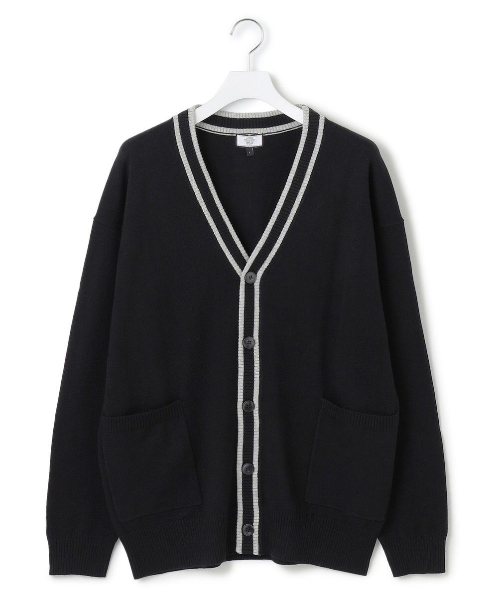J.PRESS YORK STREET 【UNISEX】ANTI PILLING WOOL Vネックカーディガン 