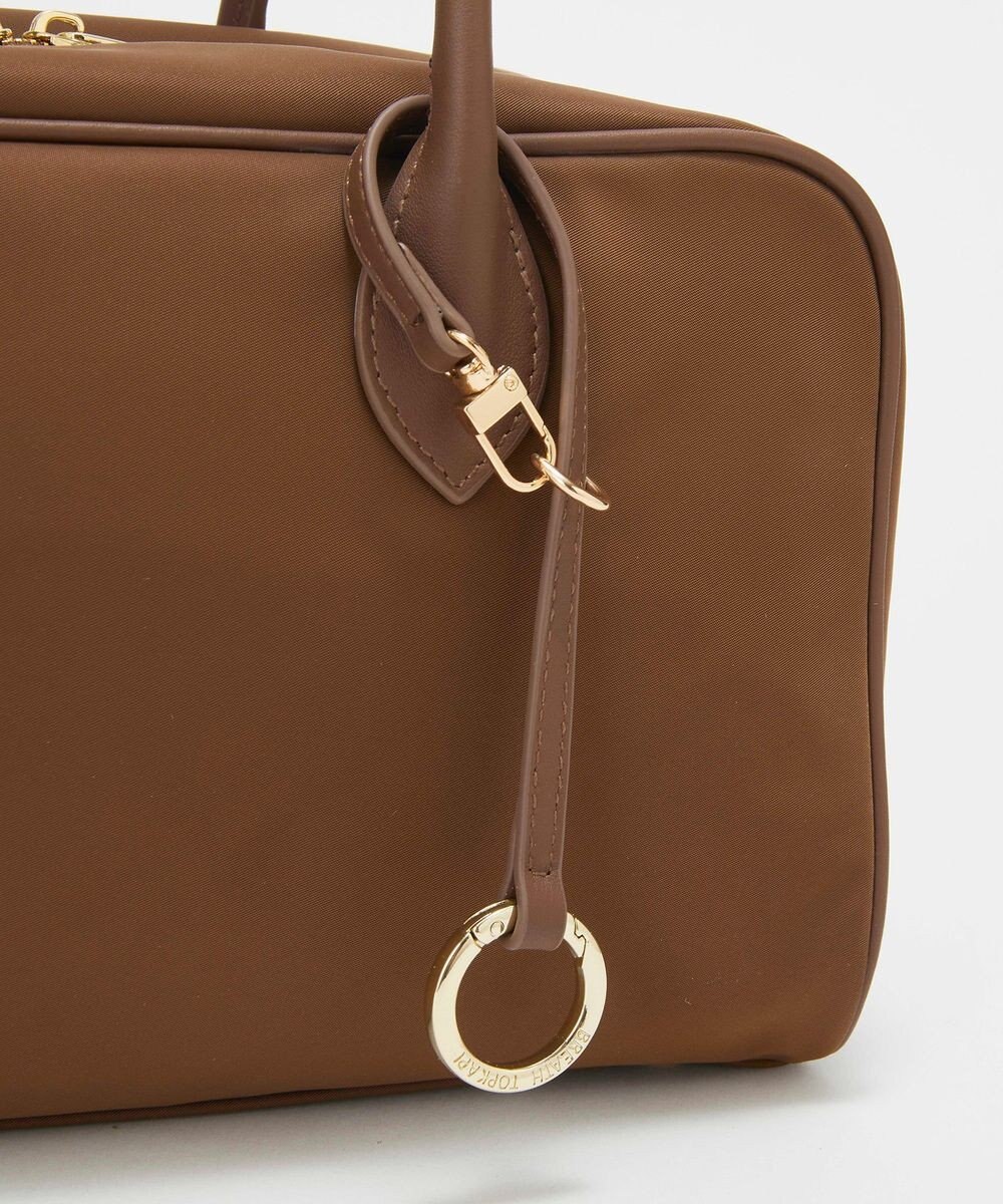 TOPKAPI 【Breath TOPKAPI】PRIM プリム ナイロン ロングハンドル ミニ ボストン トートバッグ チャーム付き 