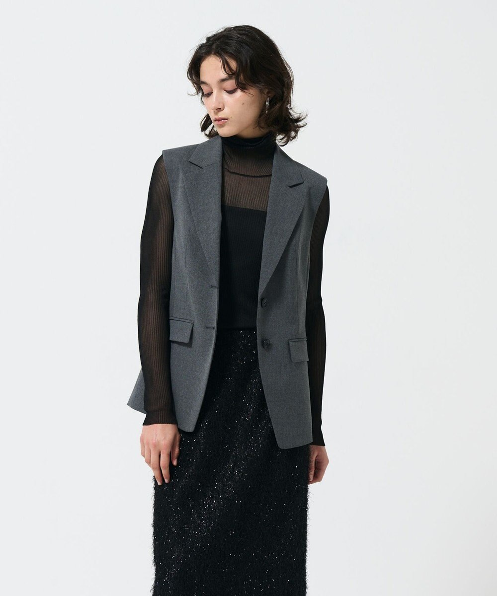 GRACE CONTINENTAL バックチュールジレ 