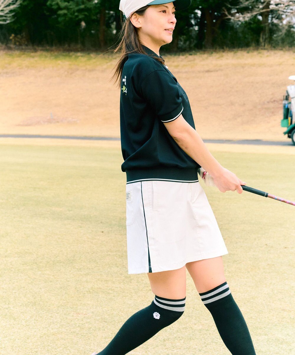 PW CIRCULUS 【WOMEN】サイドボタン デザインスカート ゴルフウェア レディース 