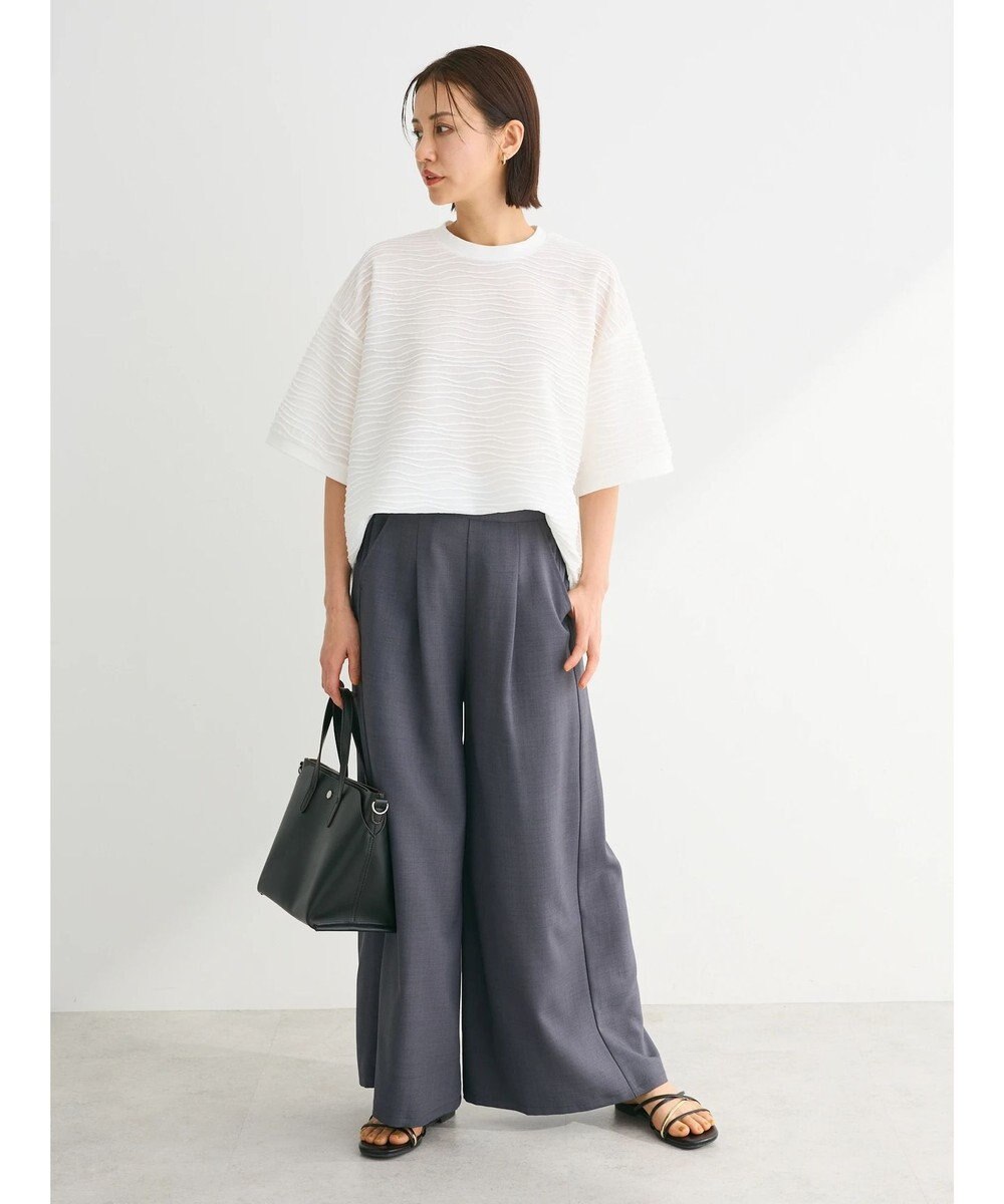 Green Parks ・ＥＬＥＮＣＡＲＥ　ＤＵＥ　リネンライクワイドパンツ 