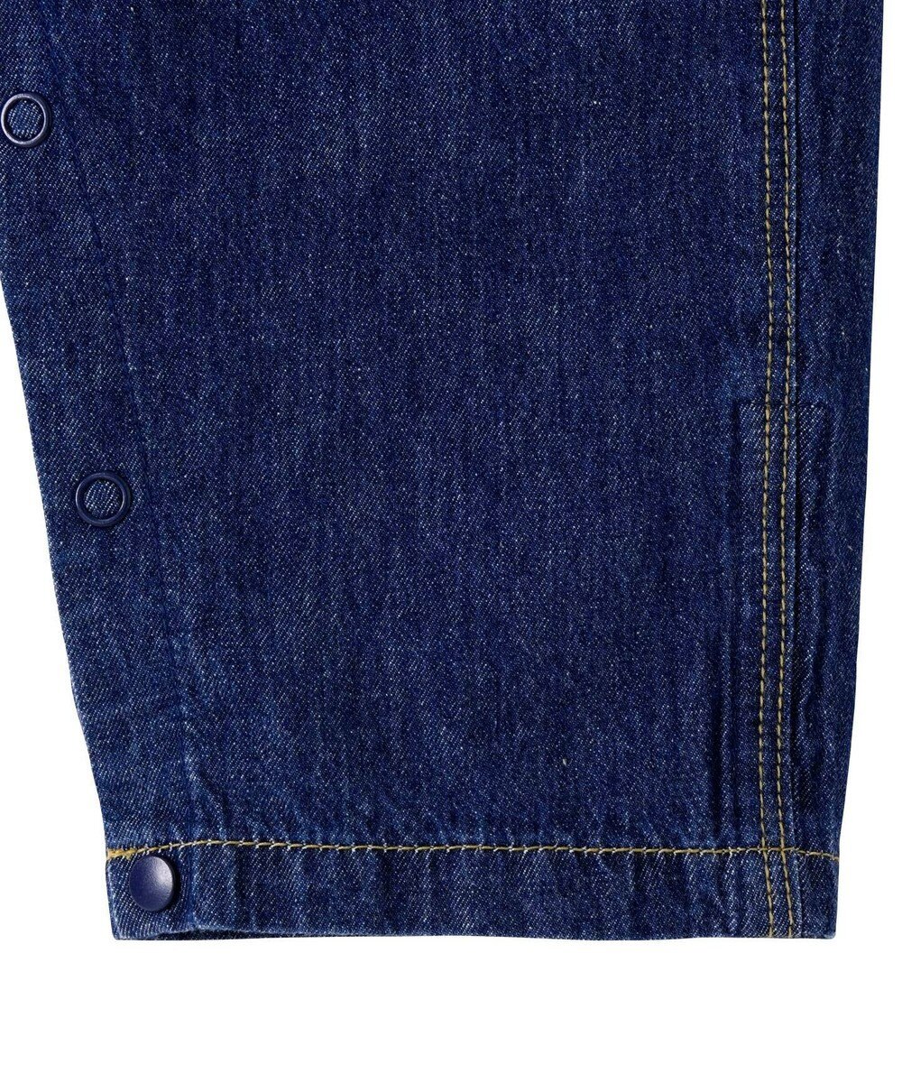 MIKI HOUSE HOT BISCUITS 【70-90cm】 デニム オーバーオール 