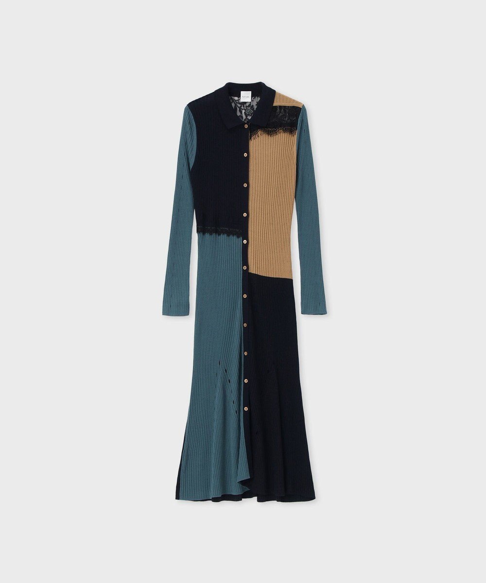 Paul Smith レース カラーブロック ワンピース 