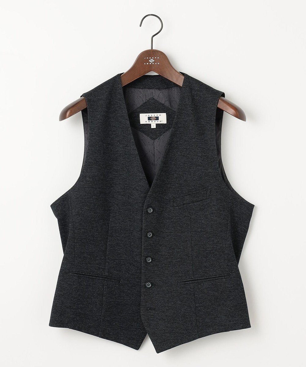 JOSEPH ABBOUD 【多機能/ストレッチ】ツィーディージャージーベスト 