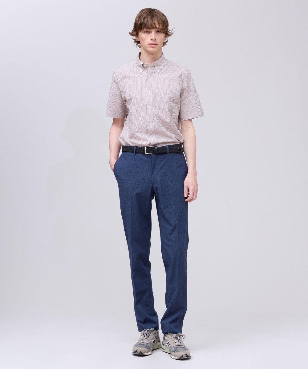 J.PRESS MEN 新色追加【 高通気性 / 軽量 / ノンアイロン / 撥水】【BEAT HEAT SYSTEM】半袖シャツ / B.D. 