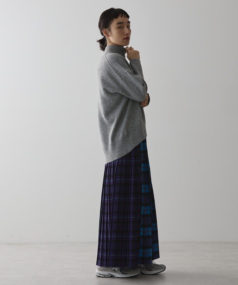 AMERICAN HOLIC モックネックコクーンニットプルオーバー 