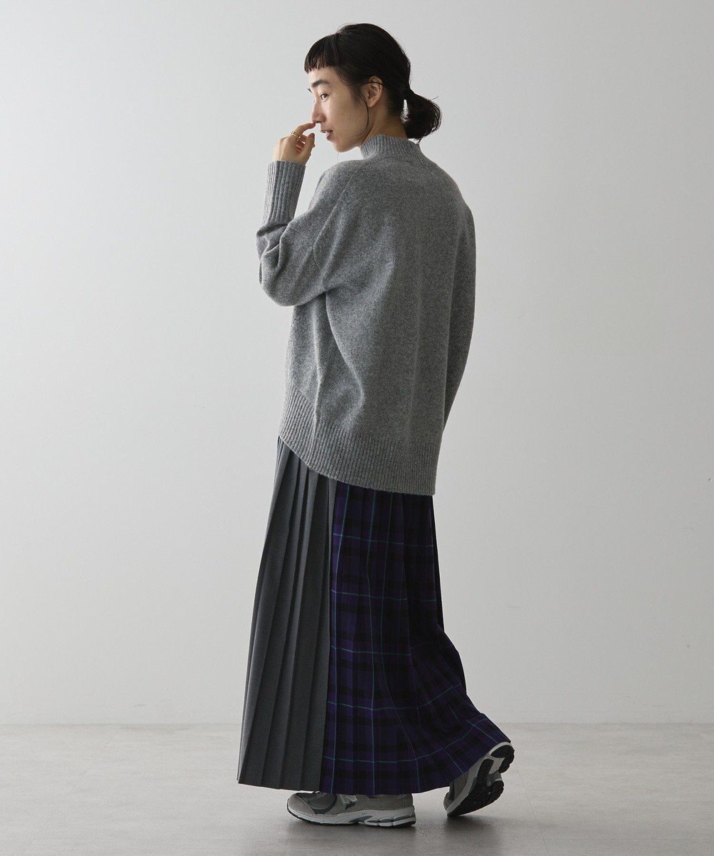 AMERICAN HOLIC モックネックコクーンニットプルオーバー 