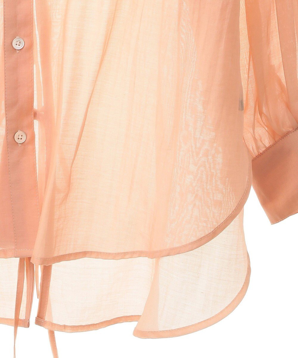 YECCA VECCA バックリボンシアーシャツ 