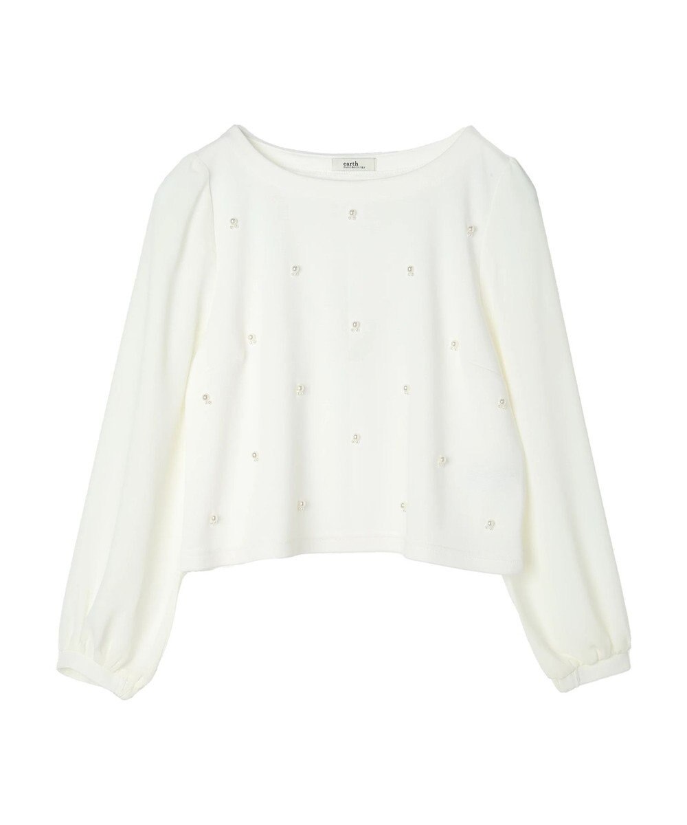 earth music&ecology パールポイントプルオーバー 