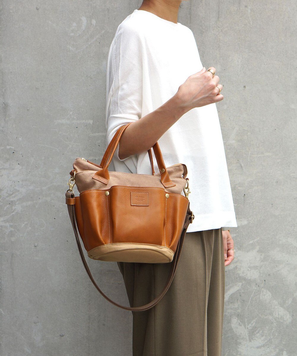 FOLNA RD レザー2WAYガーデンバッグ 