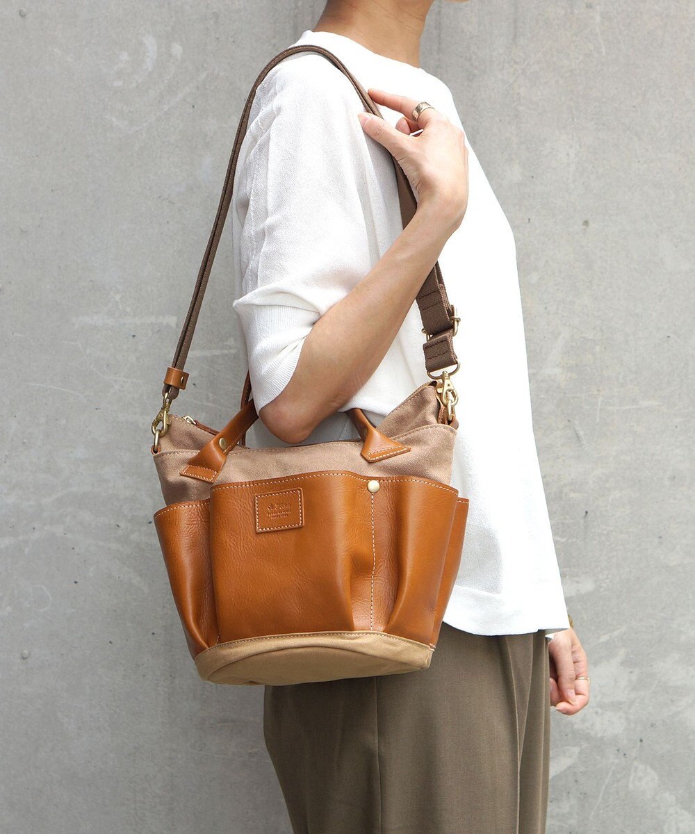 FOLNA RD レザー2WAYガーデンバッグ 