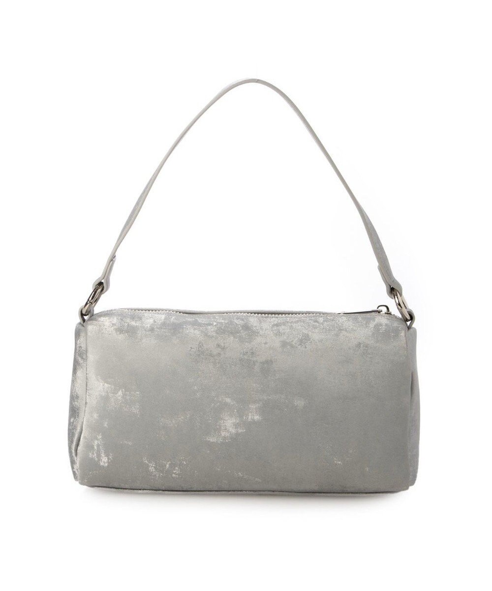 UNBILLION カシュカシュ cachecache / シルクサテン風合皮筒形ショルダー 