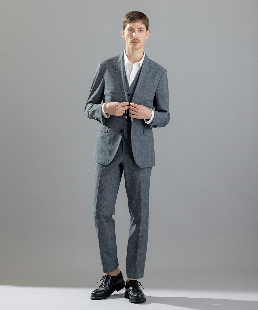 JOSEPH HOMME クールドッツストレッチ　ジレ 