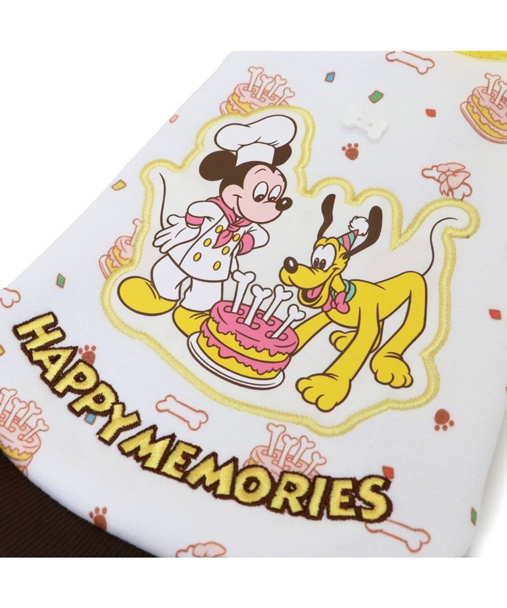 PET PARADISE ディズニー ミッキーマウス＆プルート パーカー 《ケーキ柄》 小型犬 