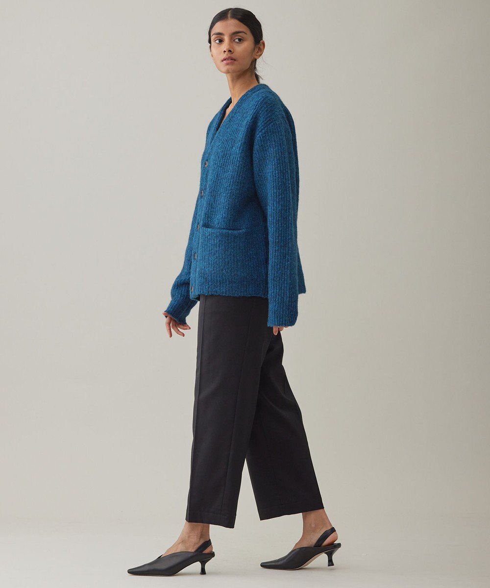 UNFILO MENS 【男女兼用】へアリー ニットカーディガン 