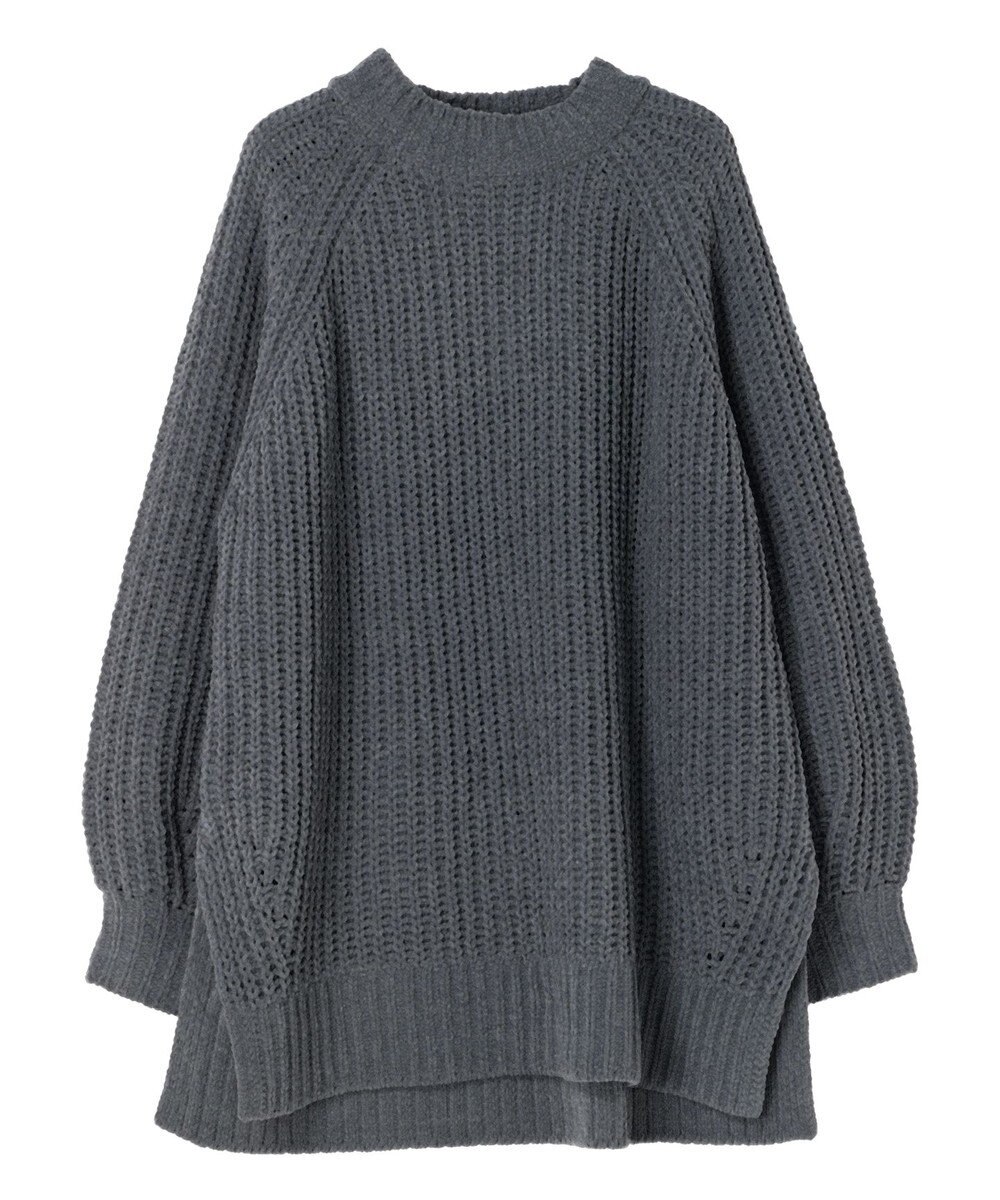 earth music&ecology マットモール片畦チュニック 