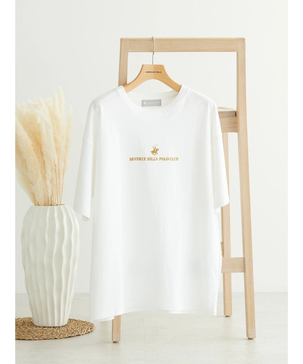 AMERICAN HOLIC Ｂ．Ｈ　ＰＯＬＯ　ＣＬＵＢ　フロントロゴ刺繍　ＴＥＥ 