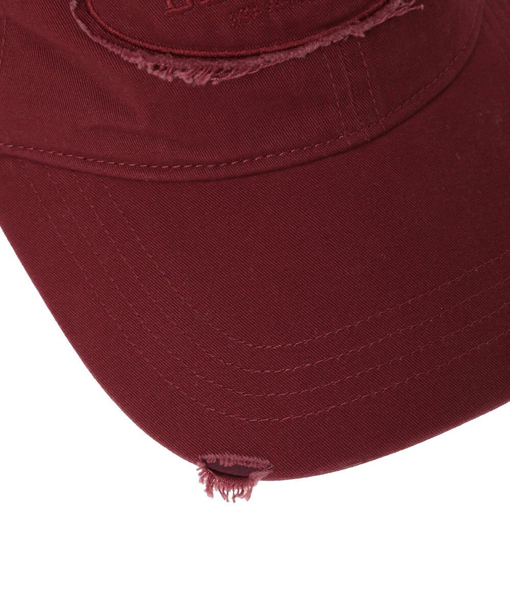 earth music&ecology ダメージロゴキャップ 