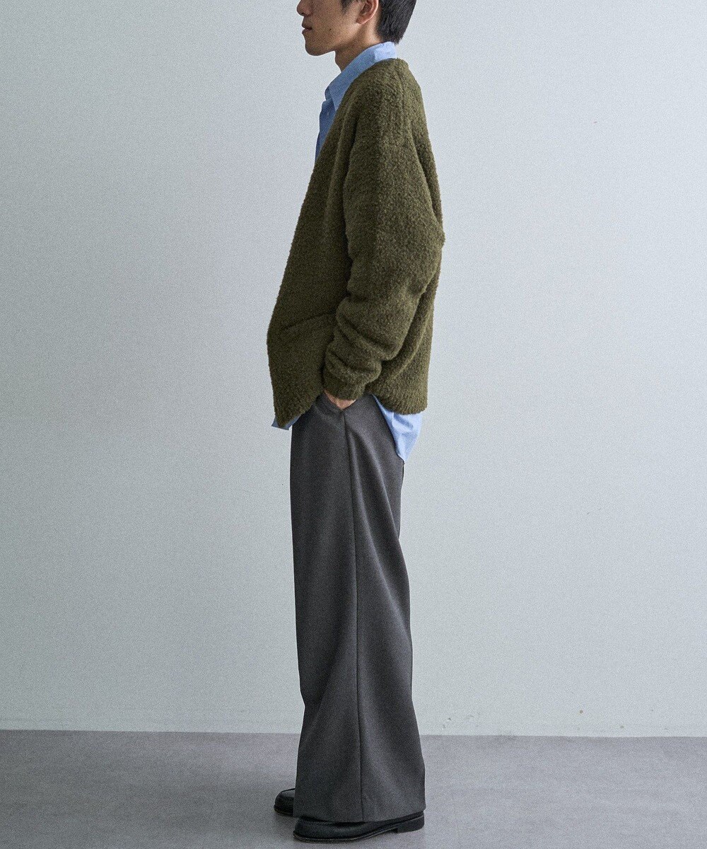 CRAFT STANDARD BOUTIQUE フェザーモールニットカーディガン 