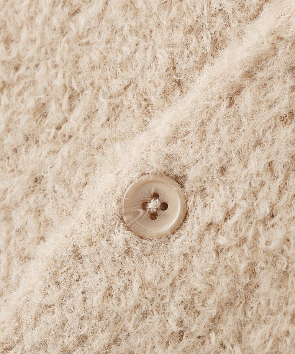 CRAFT STANDARD BOUTIQUE フェザーモールニットカーディガン 