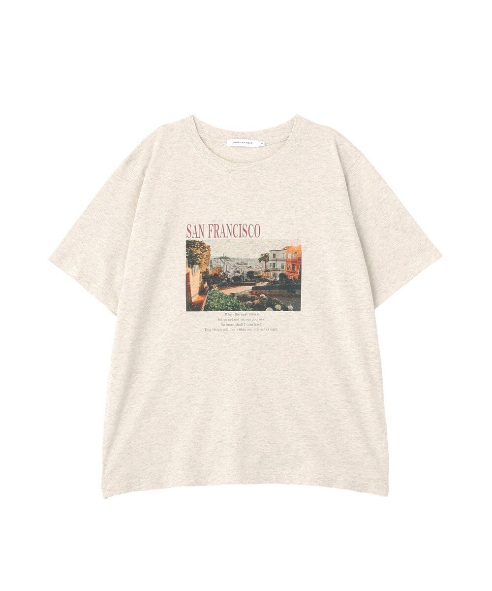 AMERICAN HOLIC SANFRANCISCO ロゴ＆フォトTシャツ 